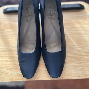 Elegant Navy Blue Women's Heels
